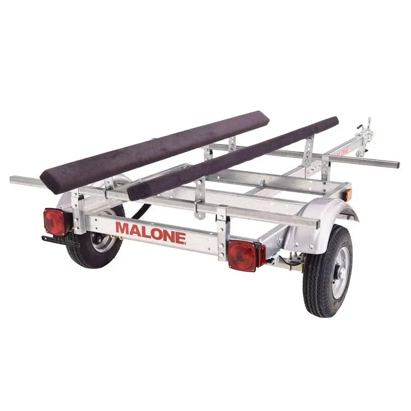 Malone Ecolight Single-Kayak Transport Trailer With Bunk System 1