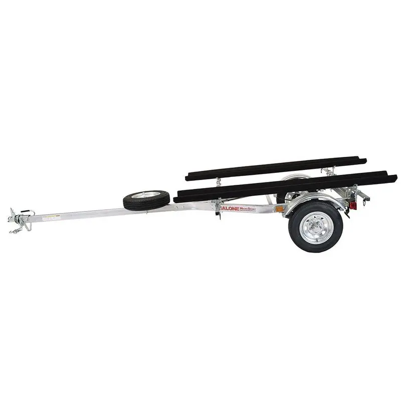 Malone Microsport Lowbed 2-Kayak Package With Bunk Mounts And Spare Tire 1