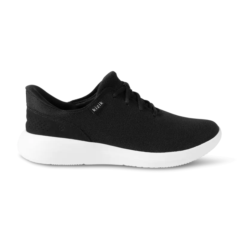 Men'S Madrid Eco-Knit Slip-Ons In Solid Black 1