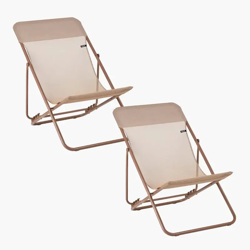 Modern Dual Deck Chairs With Ergonomic Support 1