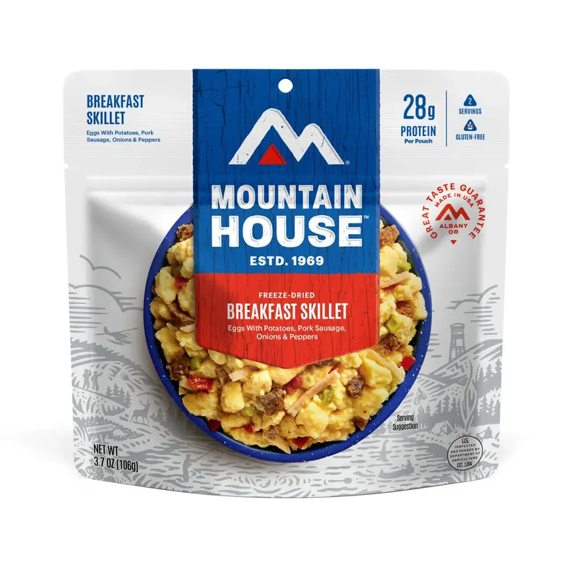 Mountain House Breakfast Skillet Freeze-Dried Meal (Pouch) 1