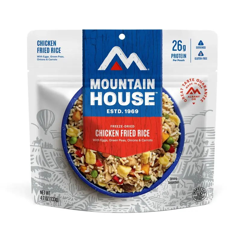 Mountain House Chicken Fried Rice Freeze-Dried Meal 1