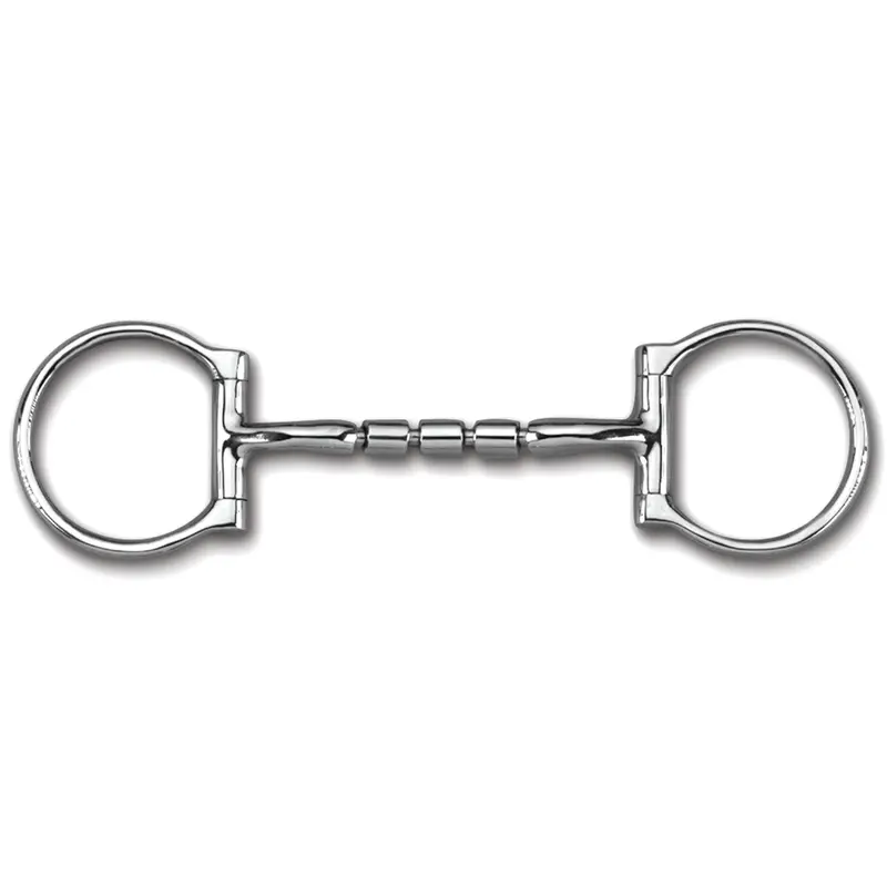 Myler Mb 32-3 Western Dee Bit With Sweet Iron Mullen Triple Barrel – 5 Inch 1