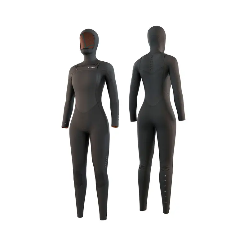 Mystic Gem 2022 Women'S 6/4/3Mm Hooded Front-Zip Wetsuit 1