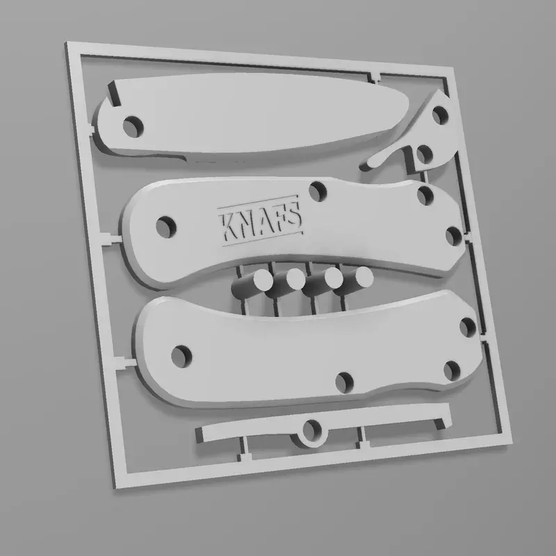 Niños Knife Kit – Printable 3D Assembly Model Files 1