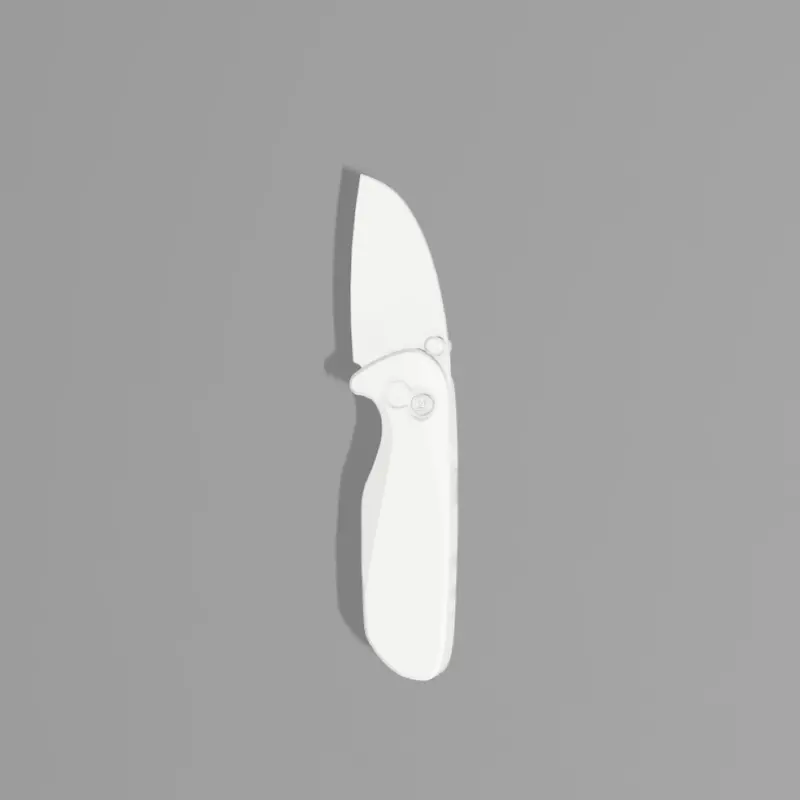 O.C.T. Pocket Knife Silhouette Stl File – Ready-To-Print 3D Model 1