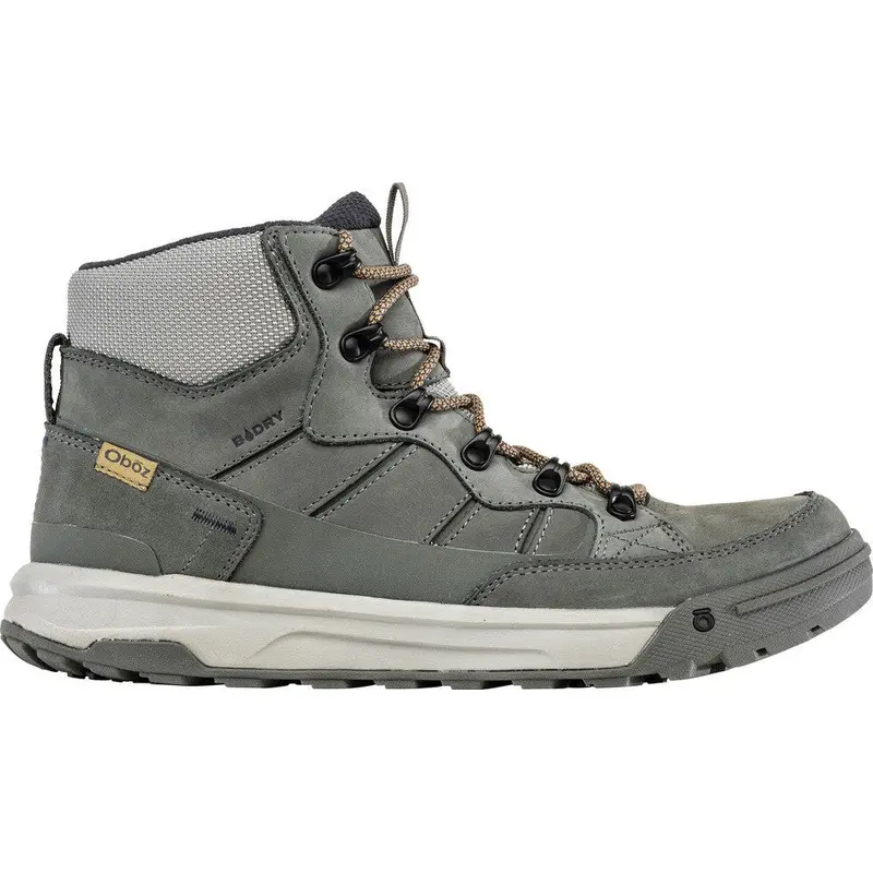 Oboz Men'S Burke Mid Waterproof Leather Hiking Boots 1