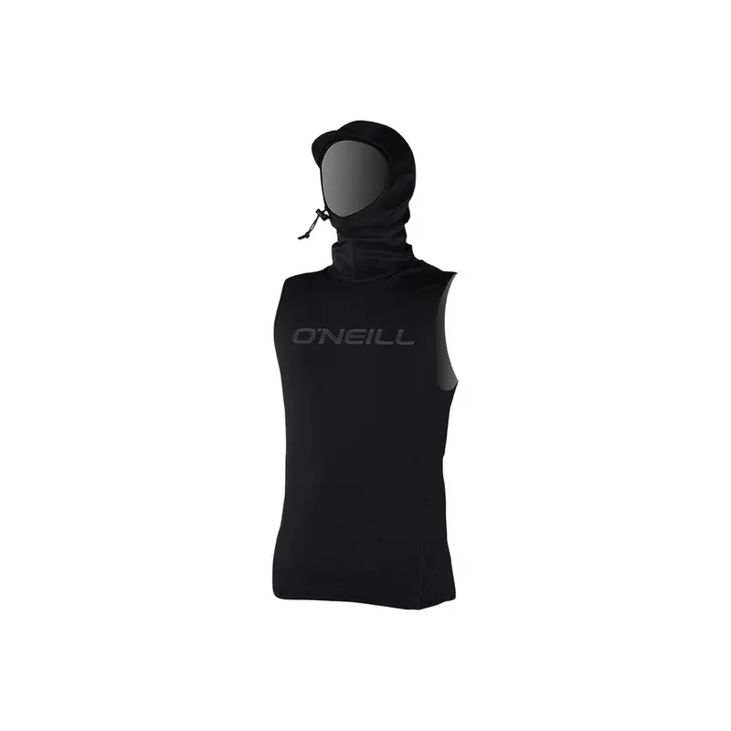 O'Neill Thermo X Vest With Integrated Neoprene Hood For Thermal Protection 1