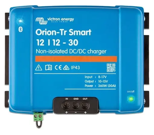 Orion-Tr Smart 360W Non-Isolated Dc-Dc Lithium Charger (12–30A) With Alternator Detection 1