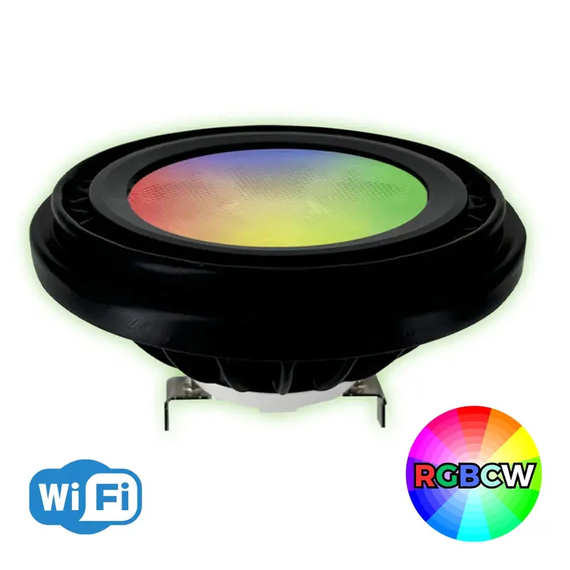 Par36 Smart Rgb + Tunable White Led Bulb – 12V, 12W, 2700K–5000K Range, Wi-Fi & App Controlled, Ip67 Waterproof, Ideal For Low-Voltage Landscape And Accent Fixtures 1