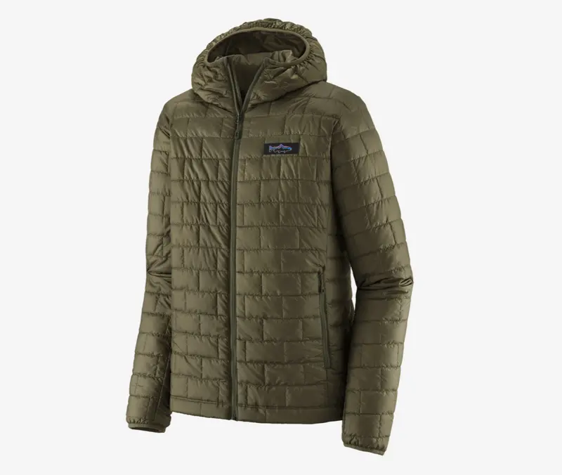 Patagonia Men'S Nano Puff Jacket – Fitz Roy Trout Graphic 1