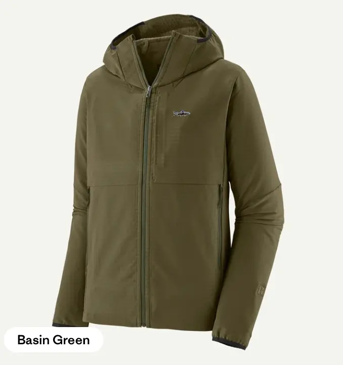 Patagonia R1 Techface Fitz Roy Trout Hoody – Lightweight Fleece Pullover 1