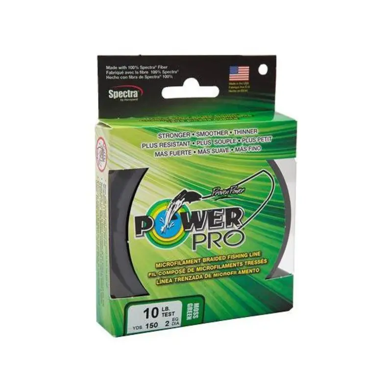 Power Pro Braided Fishing Line – High-Strength Green Polyethylene Line 1