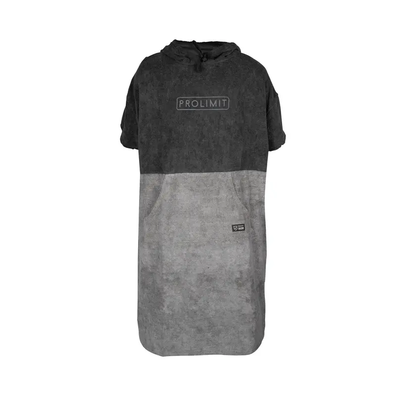 Prolimit Black & Grey Quick-Dry Changing Poncho 1