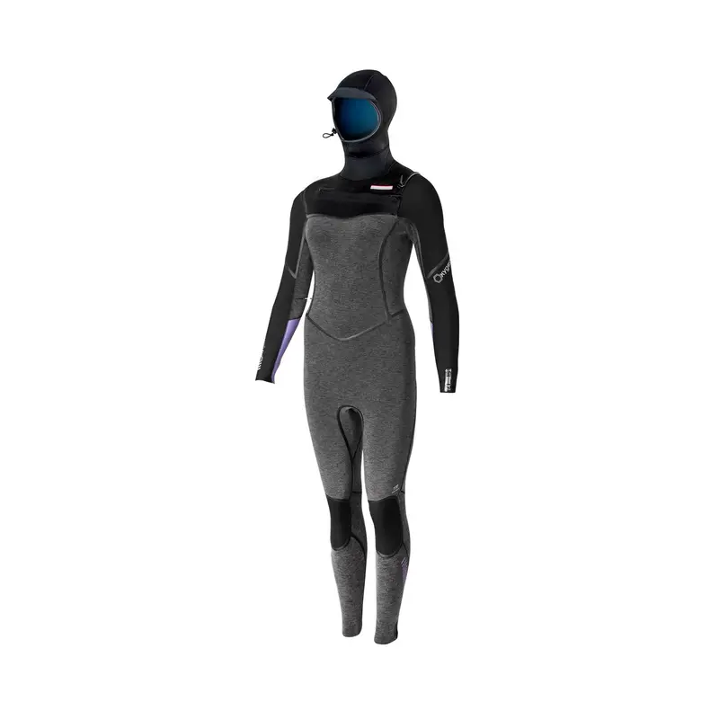 Prolimit Oxygen Tr 6/4Mm Hooded Steamer – Women'S Front-Zip Wetsuit 1