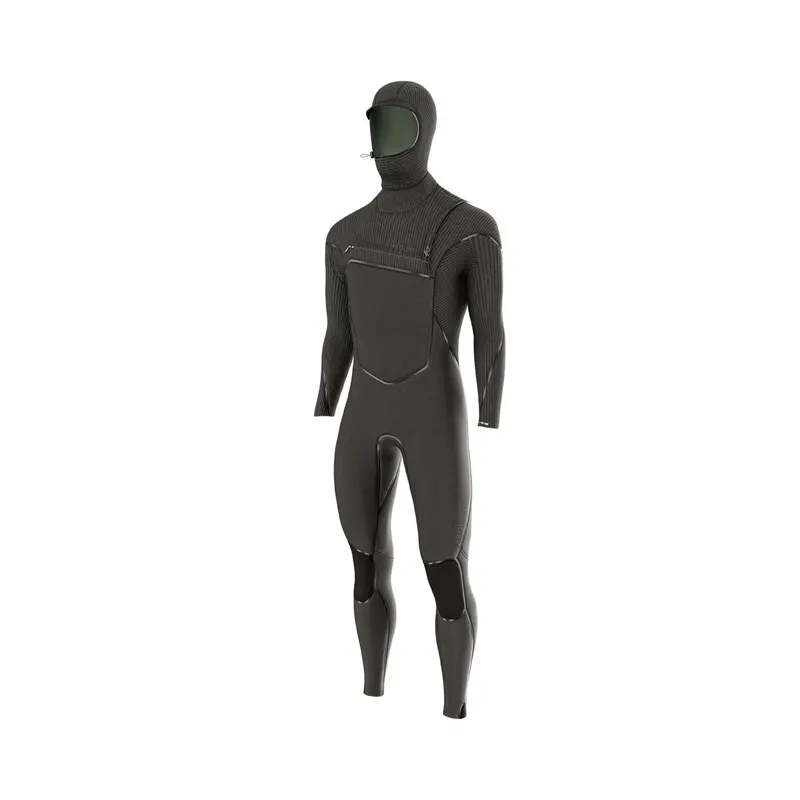 Prolimit Predator 4/3Mm Hooded Steamer – Men'S Front-Zip Full Wetsuit 1