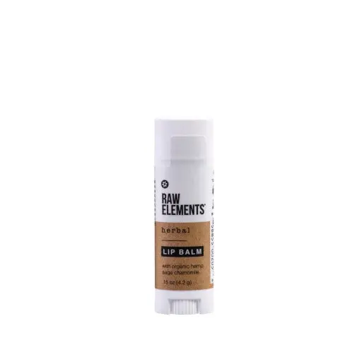Raw Elements Herbal Lip Balm With Spf 30, 0.15 Oz 1