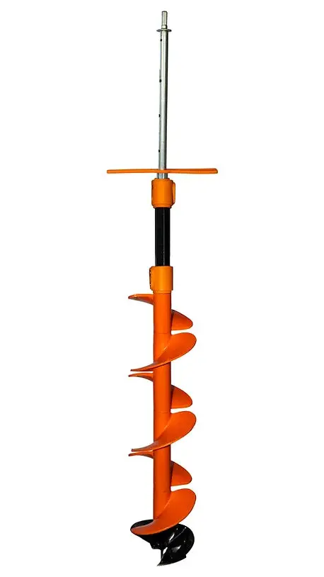 Razr Synthetic Lite 8-Inch Ice Auger – Lightweight Portable Design 1