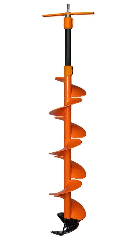 Razr Synthetic Ultra 8-Inch Ice Auger – High-Torque Power Cutting 1