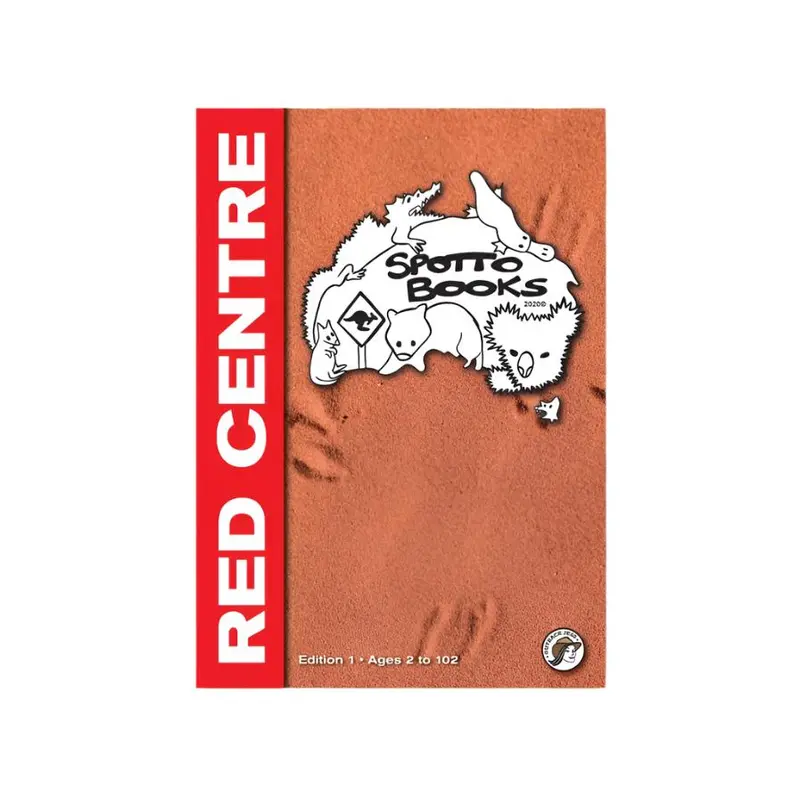 Red Centre Spotto Book – Outback-Themed Discovery & Education Guide 1