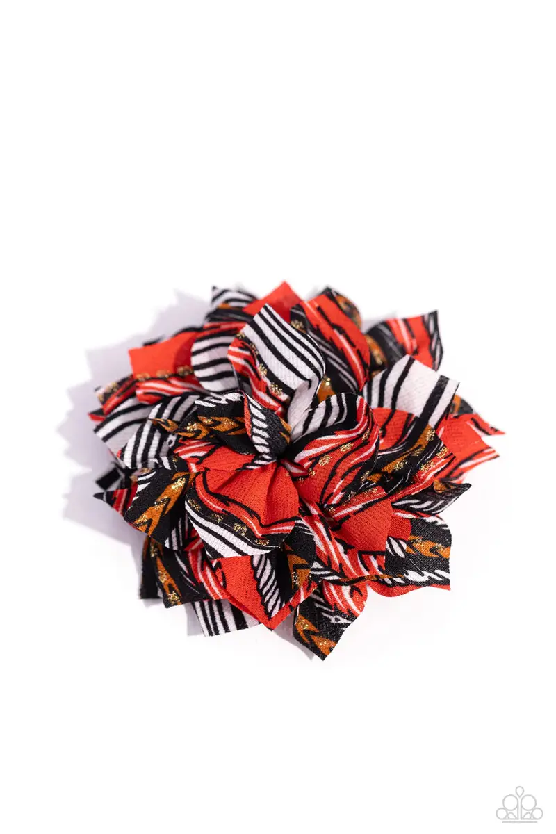 Red Sonic Bloom Motif 1
