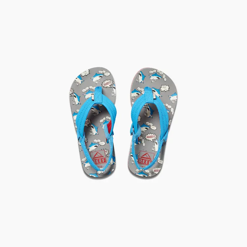 Reef Little Ahi Flip-Flop Sandals For Boys 1