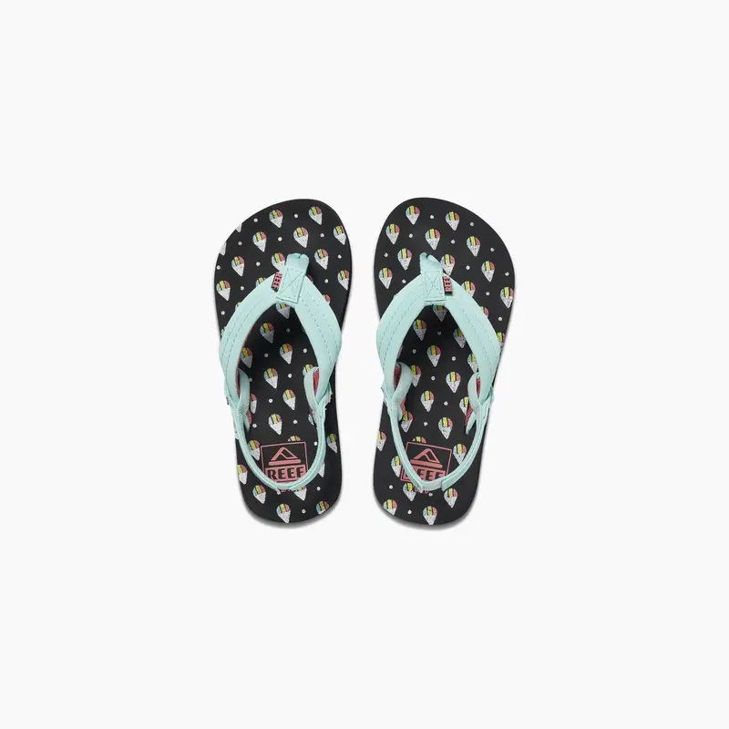 Reef Little Ahi Flip-Flop Sandals For Girls 1
