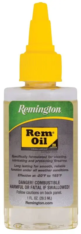 Remington Rem Oil Lubricant – 1 Oz Squeeze Bottle For Firearm Maintenance 1