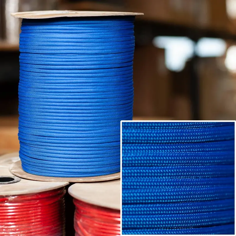 Royal Blue 550 Paracord – 1000-Foot Spool 1