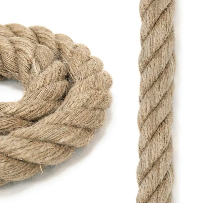 Rustic 1-Inch 4-Strand Jute Rope 1