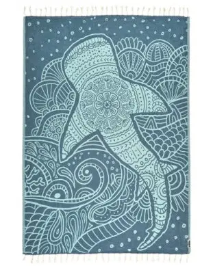 Sandcloud Mr. Whale Shark Towel – Discovery Shark Week Edition 1
