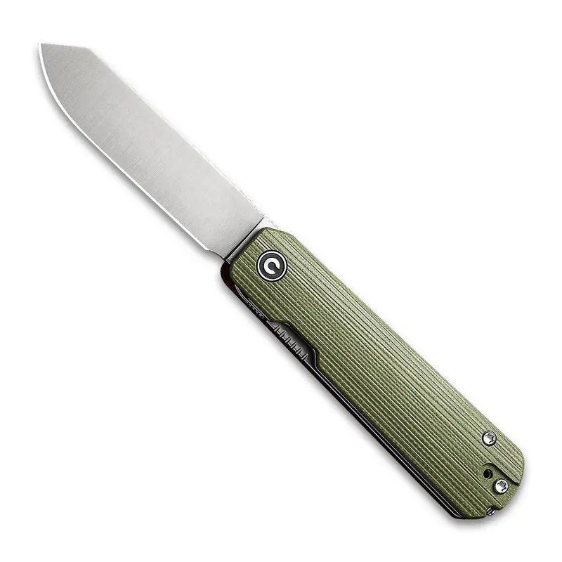 Sendy Folding Knife – Green G10 Handle With Nitro V Blade 1