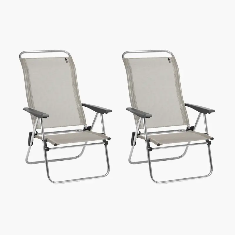 Set Of Two Low-Folding Armchairs – Modern Minimalist 1