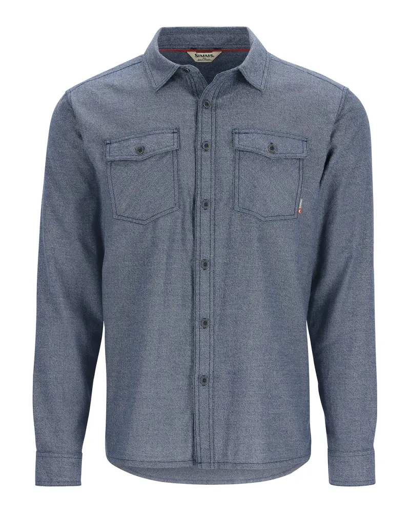 Simms Men’S Shoal Flannel Long Sleeve Shirt – Lightweight Outdoor Top 1