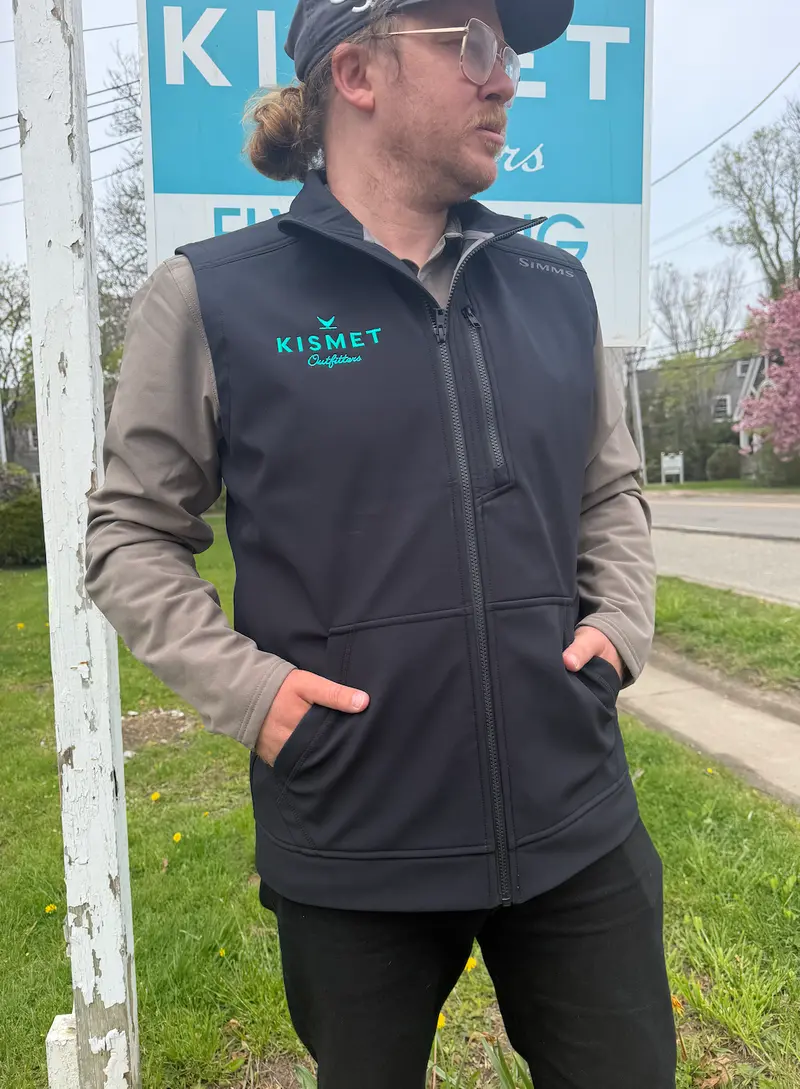 Simms X Kismet Rogue Fleece Vest – Custom-Embellished Insulated Outer Layer For Anglers 1