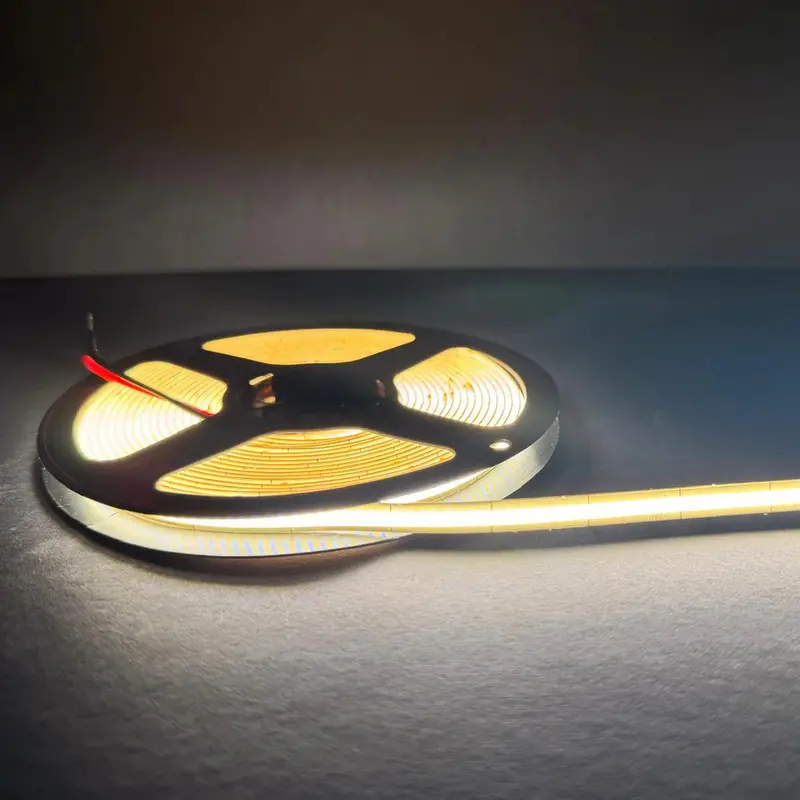 Sld05 Cob Dotless Led Strip Light – 16.4 Ft Ultra-Slim 6.5Mm Linear Tape Light, 24V Dc, 1.83W/Ft 1