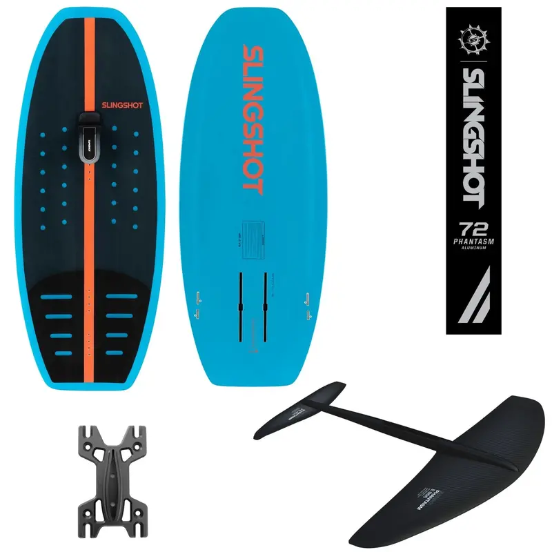 Slingshot Phantasm Quickstart Wake Foil Package – Includes Board & Foil Setup 1