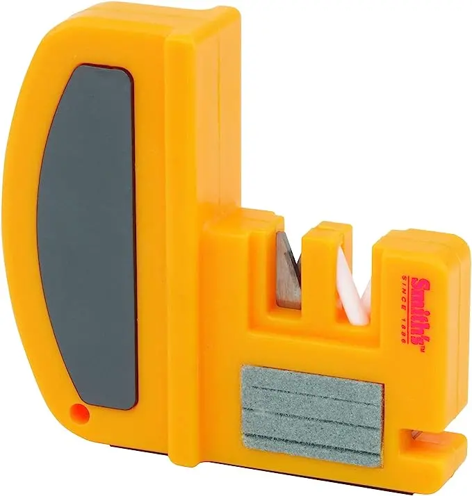 Smith Fillet Knife And Hook Sharpener – Portable Dual-Function Fishing Tool 1
