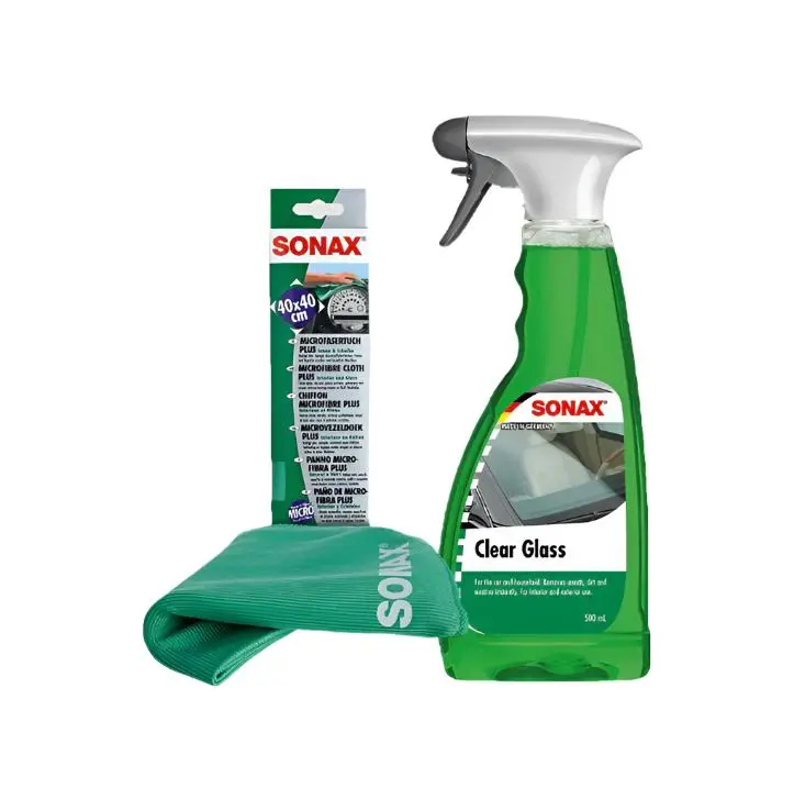 Sonax Streak-Free Glass Cleaner Bundle 1