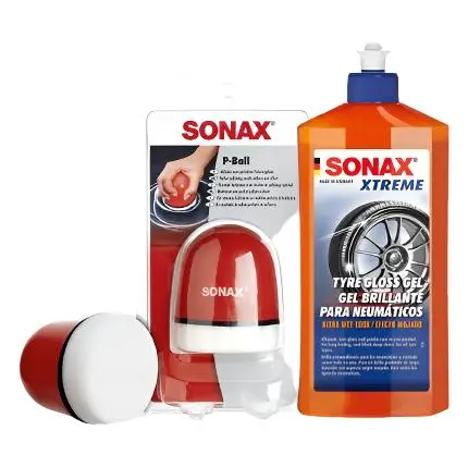 Sonax Tyre Gloss Care Kit – Shine & Protection Bundle 1