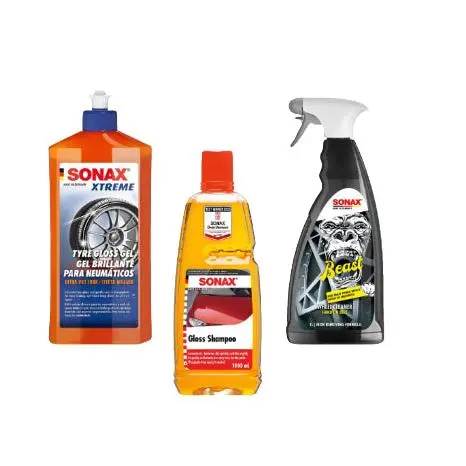Sonax Wheel & Gloss Shampoo Value Bundle 1