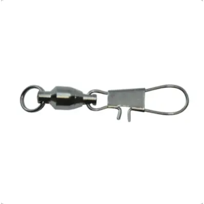 Spro Ball Bearing Swivel With Interlock Snap – Ultra-Smooth Rotating Swivel With Secure Snap Attachment 1