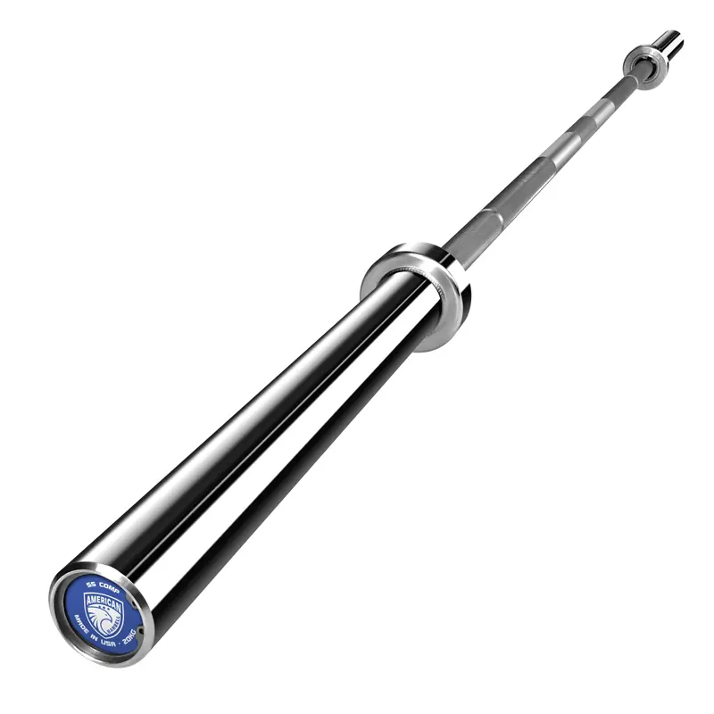 Stainless Steel Competition Olympic Bar – 20Kg, 28Mm, Precision Bearings 1