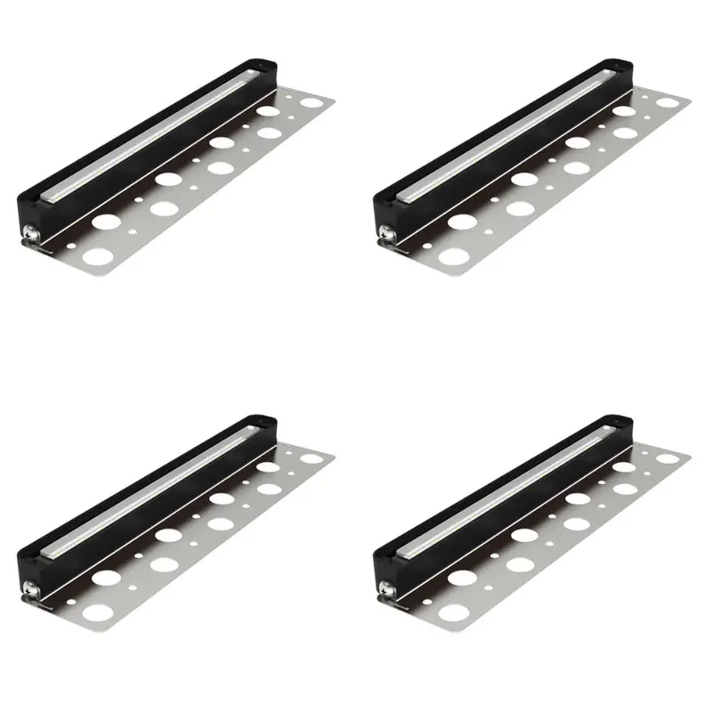 Stb25 Heavy-Duty Cast Aluminum Landscape Light – 4/8/12-Piece Pack, 7W, 5Cct (2200K–5000K), Stainless Steel Bracket, 12V Low Voltage For Retaining Walls And Steps 1