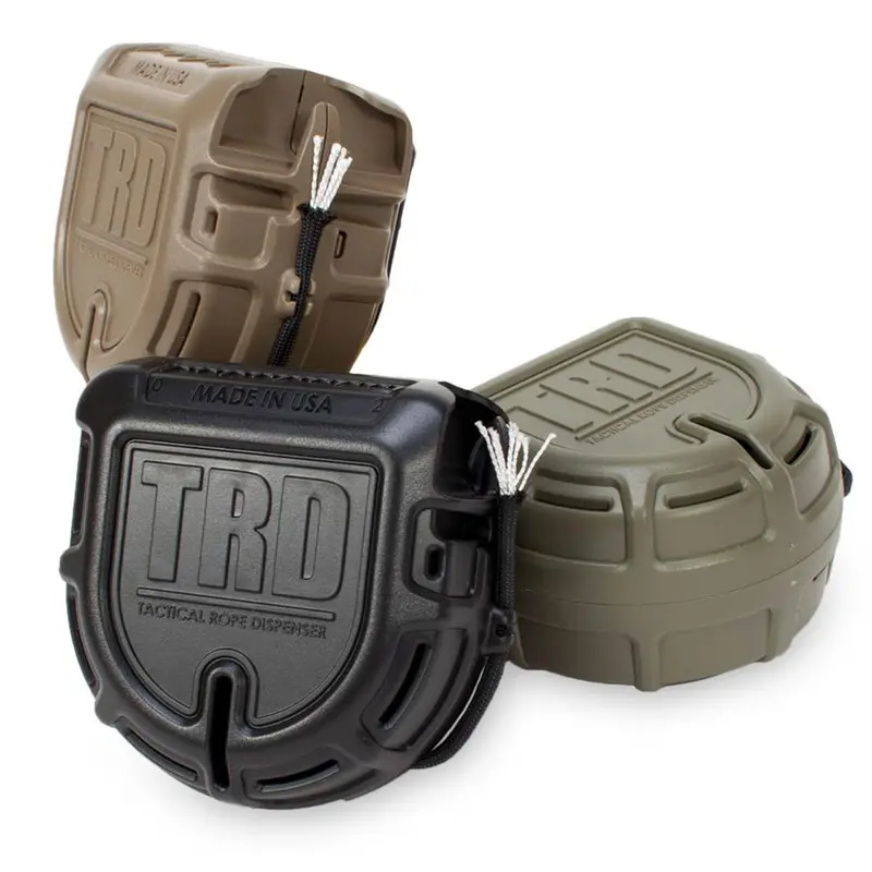 Tactical Rope Dispenser – Portable, Locking Reel For Field Or Garage Use 1