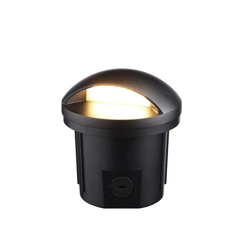 Unal01 Crescente Mono-Directional Well Light – Aluminum Surface-Mount, 6W, 3000K Integrated Led, Low-Voltage In-Ground Fixture 1