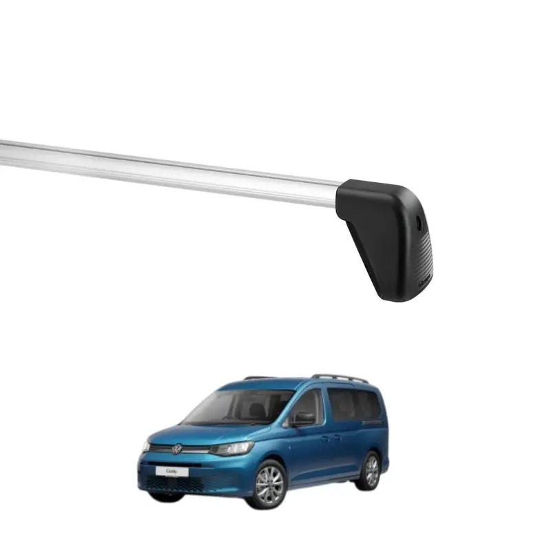 Vw Caddy 5 Swb Single Black Roof Bar – With Roof Anchoring Points 1
