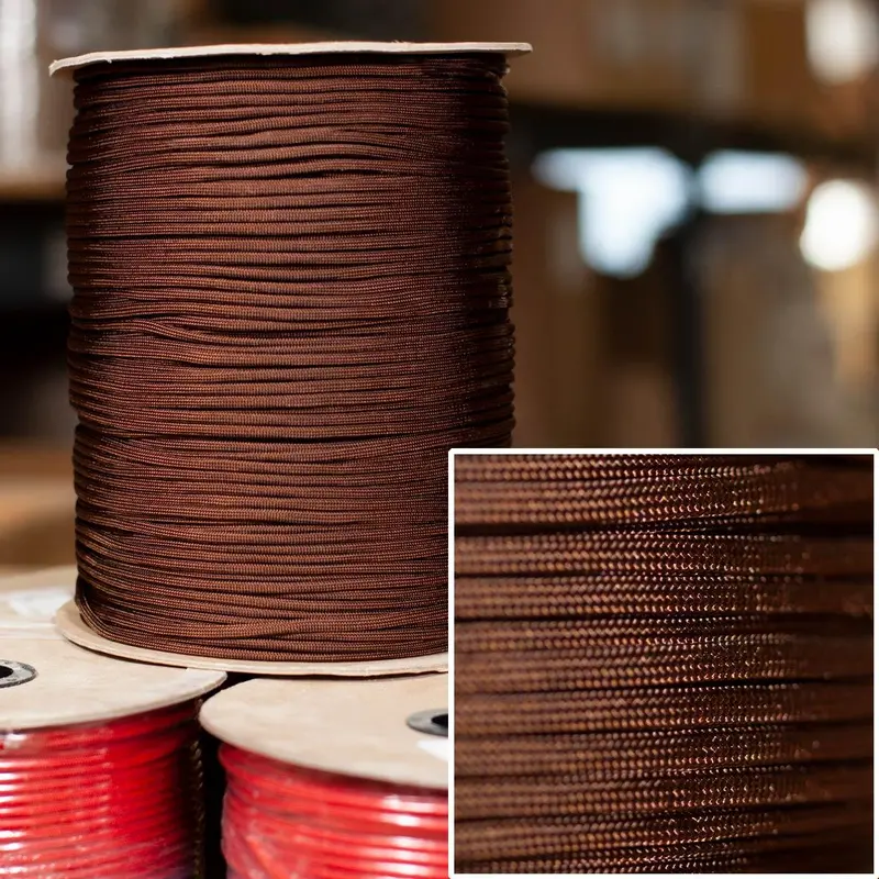 Walnut 550 Paracord – 1000-Foot Spool 1
