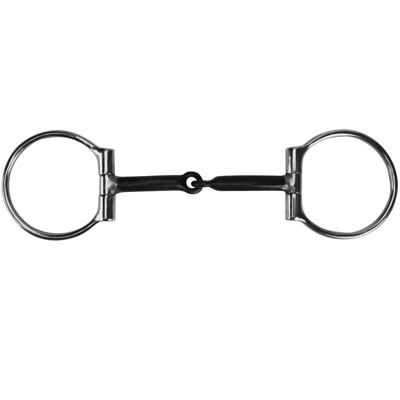 Western Offset Dee Bit With Copper Dot Mouthpiece – 5 Inch 1