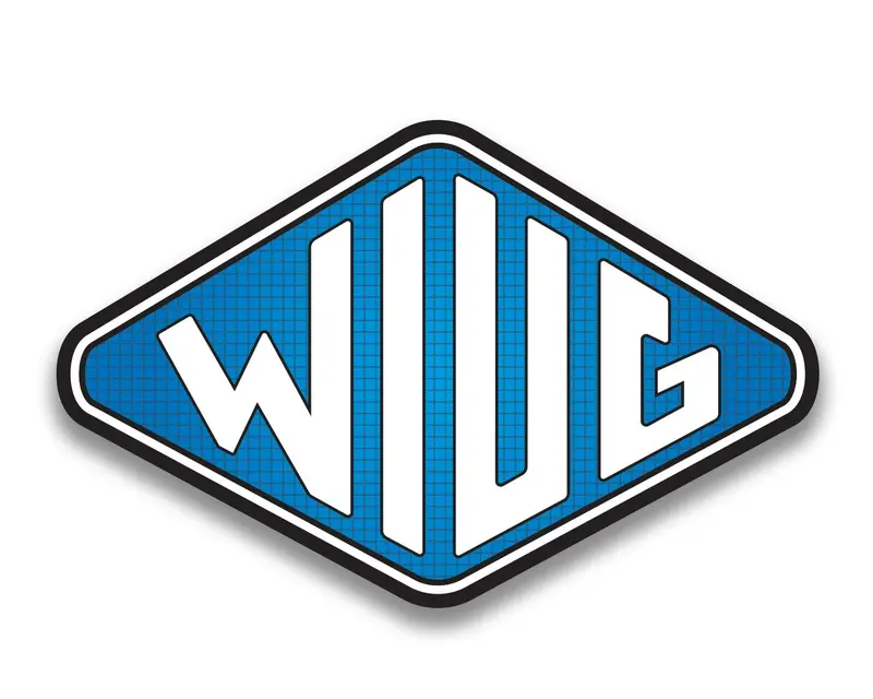 Wiug Vinyl Sticker – 3X2 Inch Weatherproof, High-Adhesion Decal 1